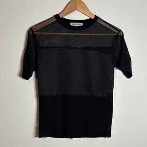 Vintage Y2K Kontrol Mesh Rave Top Fishnet Beach Small